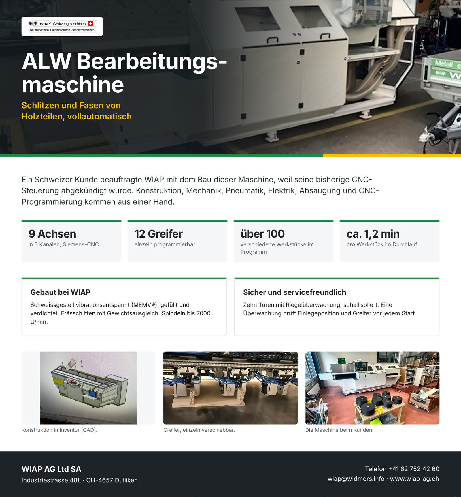 WN 900 ALW Bearbeitungsmaschine