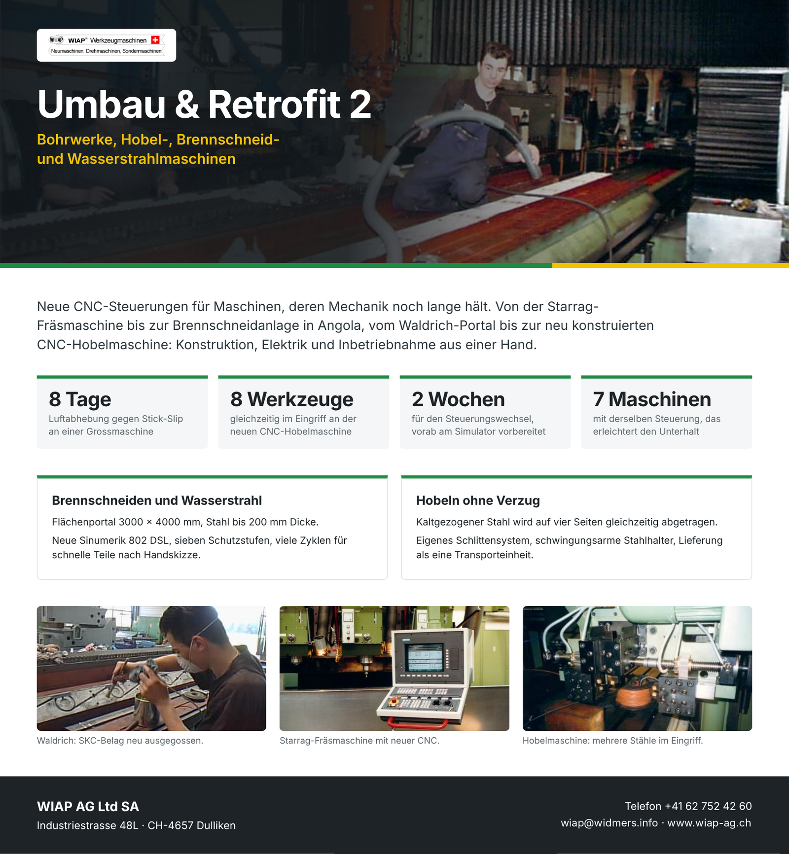 WU 500B Umbau und Retrofit 2