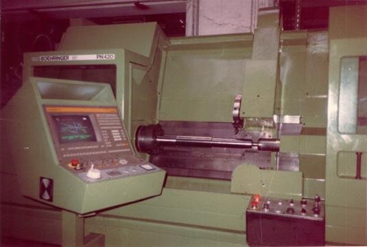 WIAP Umbau Böhringer Drehmaschine: Mindestens 10 Böhringer baute die WIAP AG um. Daraus ergab sich eine starke Verbundenheit zwischen der Wiap un
