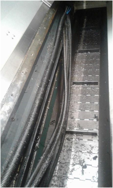 WIAP Service DMG ECO Turn CTX 510: Bild 9: Die Schläuche sind unter einer Abdeckung, eigentlich gut versteckt. Diese sollten 