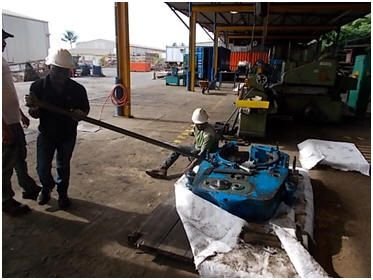 WIAP Reparatur Farr Gewindemaschine: Bild 19: