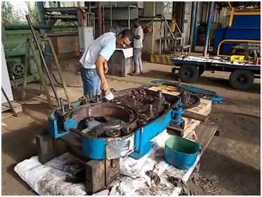 WIAP Reparatur Farr Gewindemaschine: Bild 30: