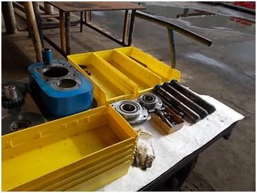 WIAP Reparatur Farr Gewindemaschine: Bild 32: