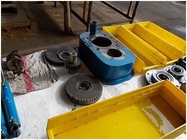 WIAP Reparatur Farr Gewindemaschine: Bild 33: