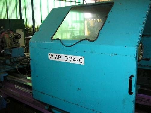 WIAP Angola: Schutztüre der WIAP DM 4C CNC Drehmaschine Gornati Spisto.