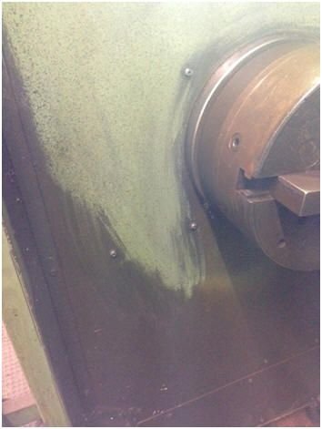 WIAP Service Georg Fischer NDM25: Bild 7: Reinigung des Arbeitsraumes