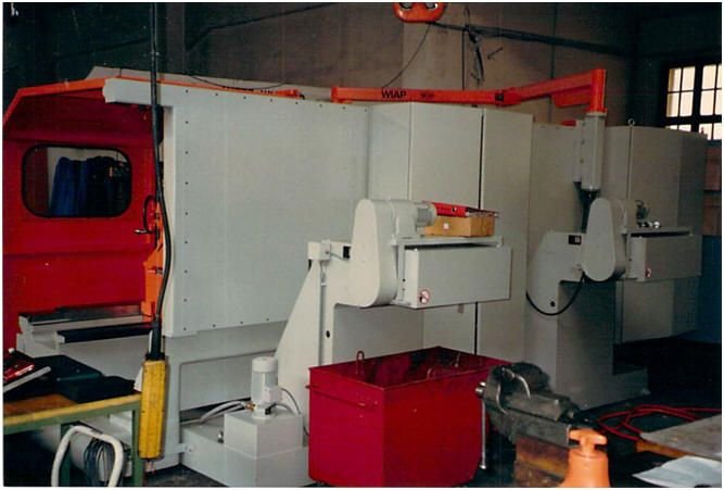 WIAP Reparatur Heid CNC-Drehbank: Bild 13.1 Eine konventionelle Maschine umzubauen erfordert eine gute Weitsicht. Auch eine 