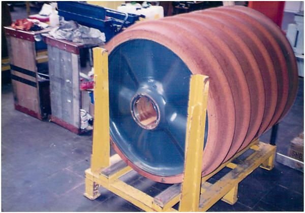 WIAP Reparatur Heid CNC-Drehbank: Bild 17.1 Diese Räder werden auf der von der WIAP umgebauten Maschine gefreht.