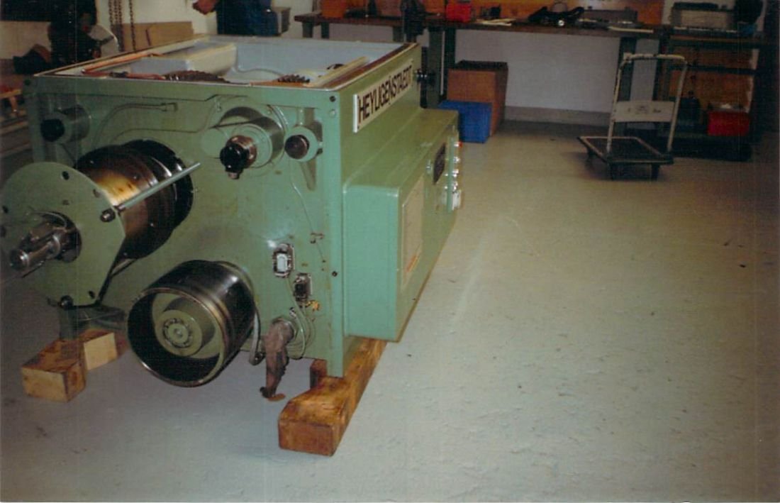WIAP Reparatur Heyligenstaedt Spindelstock: Lagerschaden, Ausbau und Montage: Bild 2: Spindelstock im Hause WIAP