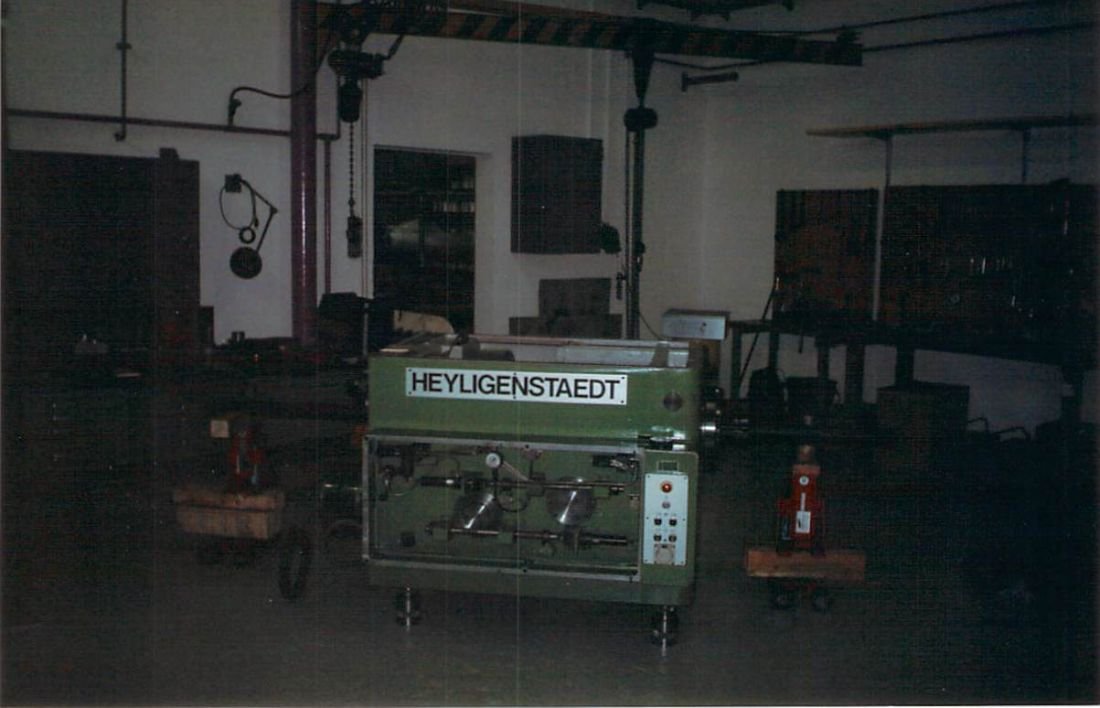WIAP Reparatur Heyligenstaedt Spindelstock: Lagerschaden, Ausbau und Montage: Bild 14: Spindelstock Ansicht von der Seite