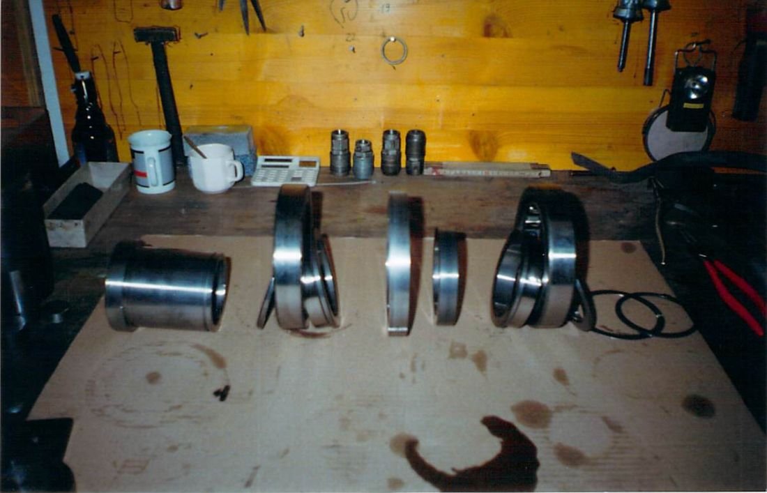 WIAP Reparatur Heyligenstaedt Spindelstock: Lagerschaden, Ausbau und Montage: Bild 18. Montagevorbereitung