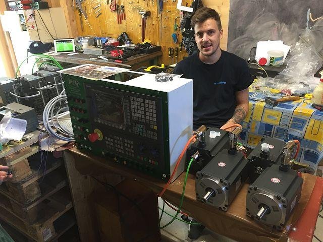 WIAP Umbau Hobelmaschine Waldrich: neue Sinumerik-CNC, 4 Achsen simultan