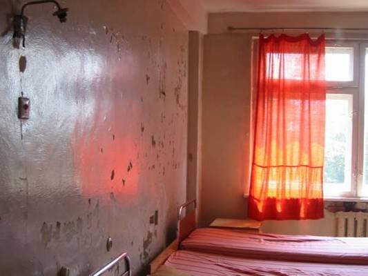 Photo: In dem Spital wollte man nicht, dass man Patienten photographiert. So sehen aber die Zimmer aus!