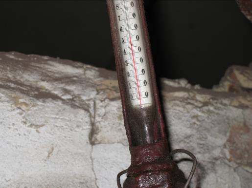 Photo: Hier sieht man die Anlage mit 55 Grad Vorlauf Temperatur.