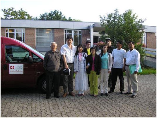 Photo: Psychiatrische Klinik Rheinau, Besuch der Arbeitstherapie Werkstatt