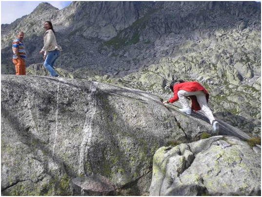 Photo: Oben auf dem Gotthard Pass.