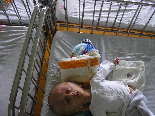 Photo vom Kind, das ich, H.P. Widmer am Montag 9.10.2006 in Vietnam machte