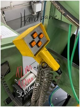 WIAP Umbau Rahmenbearbeitungsmaschine: Bild 4.5 Altes externes Panel vorher