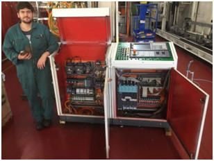 WIAP Umbau RBM Rahmenbearbeitungsmaschine
