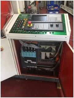 WIAP Umbau RBM Rahmenbearbeitungsmaschine: Bild 6 12. Steuerpanel Sinumerik 828