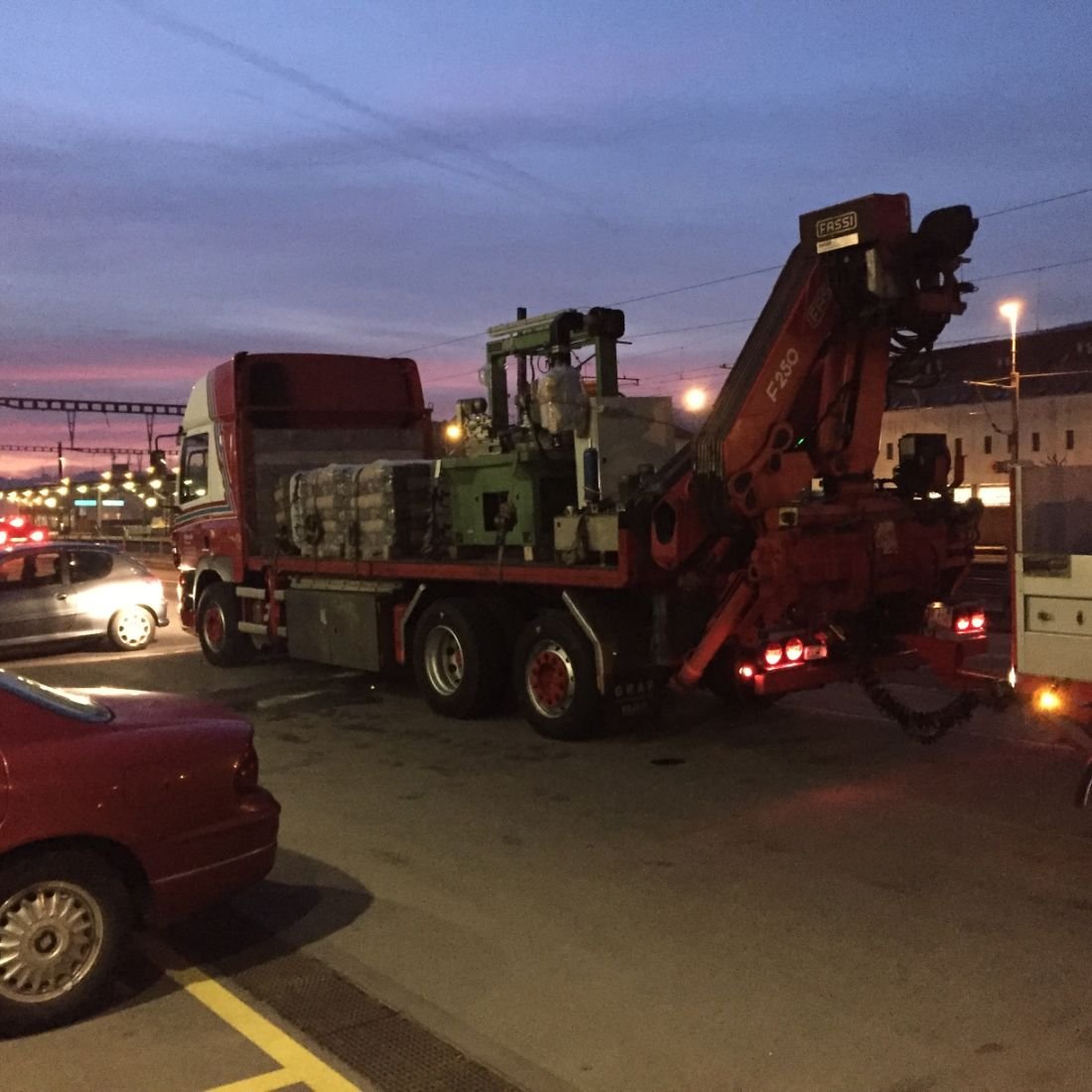 WIAP Umbau Rundtaktmaschine Solma: Rücktransport zum Kunden.