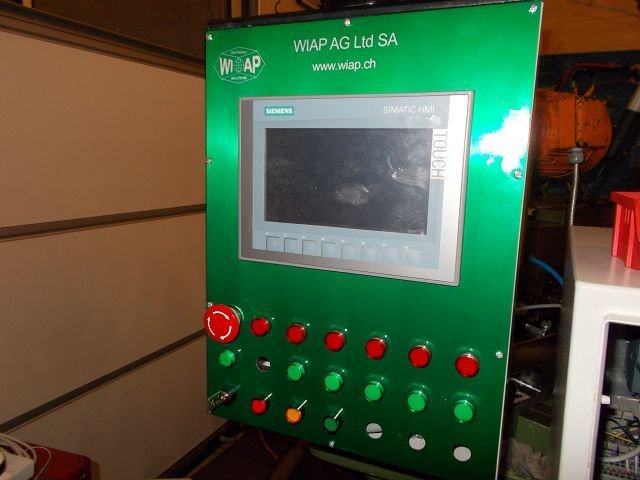 WIAP Umbau Rundtaktmaschine Solma: Panel im Rohaufbau.