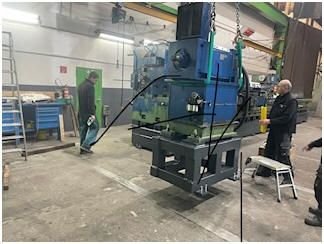 WIAP Umbau Safop CNC-Drehmaschine: Bild 8: Hier auf dem Weg zum Anbau