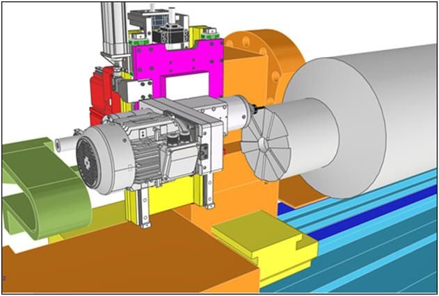 WIAP Umbau Safop CNC-Drehmaschine: Bild 15: Diese Y Achse wird dann auch noch angebaut.