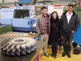 WIAP Storebro: Wolfensberger, Bauma (Schweiz): Storebro CNC-Drehmaschine STB 2000 in der Lehrwerkstatt, 1