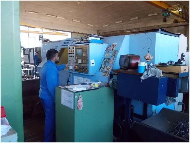 WIAP Umbau Storebro STB 4000 CNC-Drehmaschine: neue Sinumerik