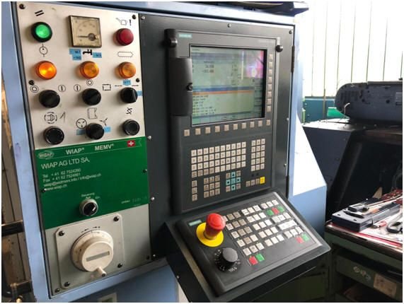 WIAP Umbau Storebro STB 4000: Bild 3: Da die CNC länger ist als die alte, musste auch Schräge nach vorne gemacht werden,