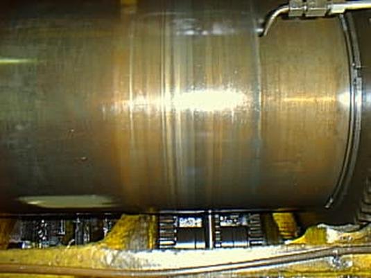 WIAP Umbau Tacchi CNC-Drehmaschine: Das Lager war defekt.