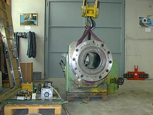 WIAP Umbau Tacchi CNC-Drehmaschine: Bald ist die Spindel wieder fertig.