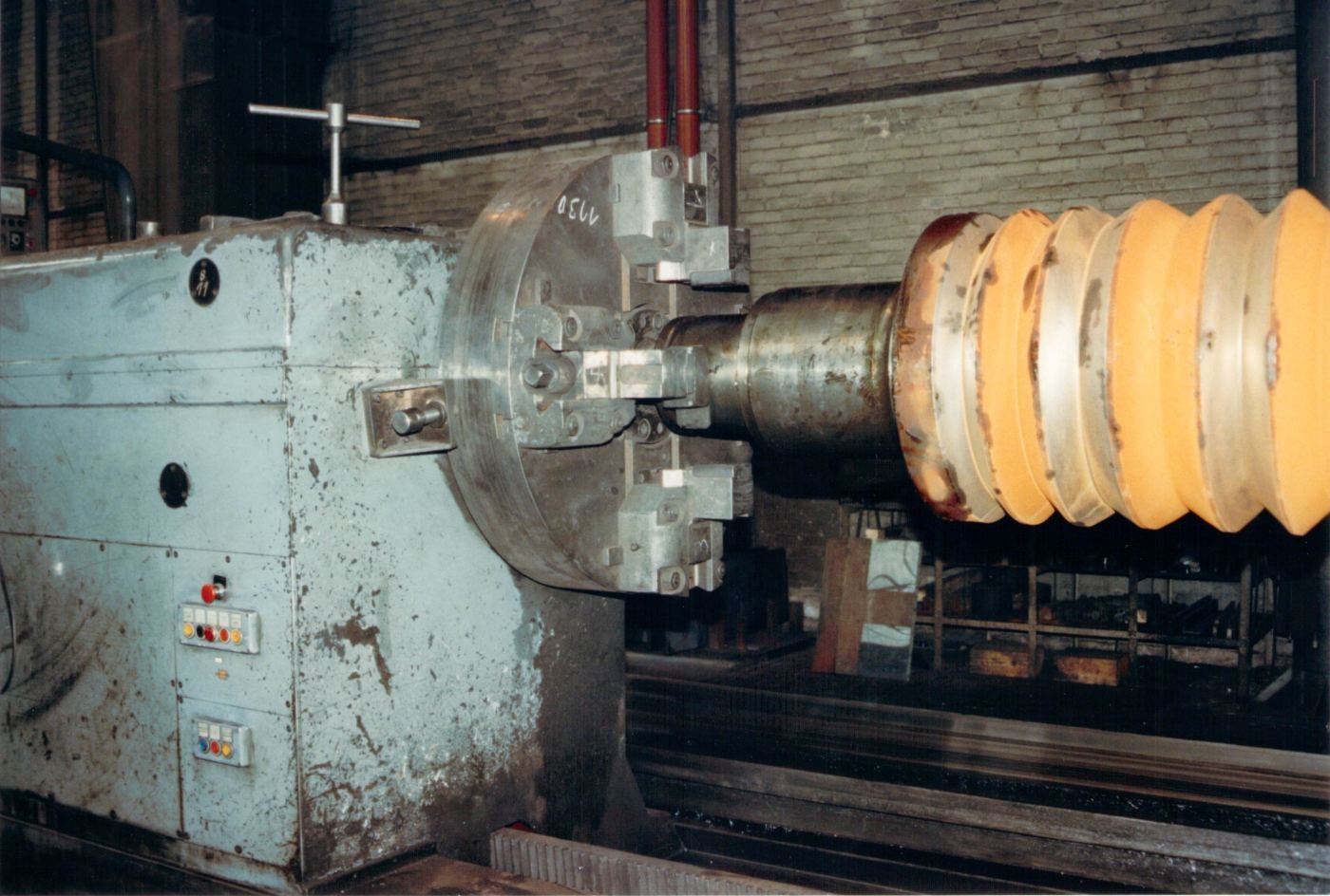 WIAP Umbau Walzendrehmaschine MFD: Auch der Klauenkasten wurde komplett neu revidiert