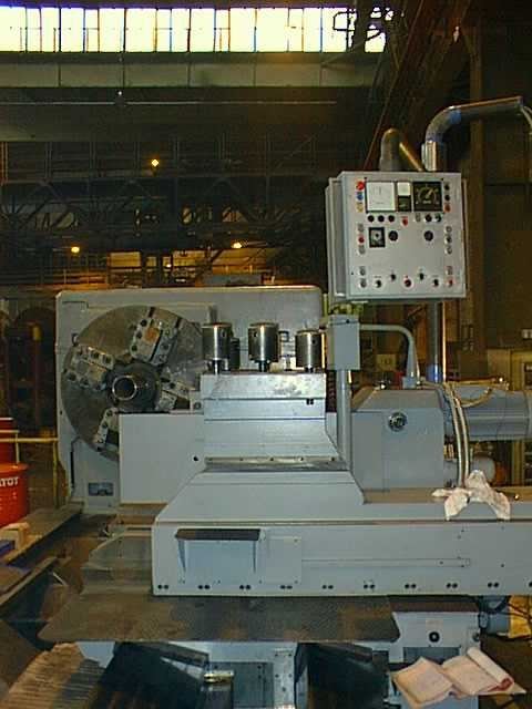 WIAP Umbau Walzendrehmaschine MFD: 150 Tonnen Maschine fertig revidiert
