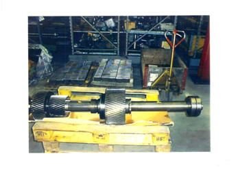 WIAP Umbau Walzendrehmaschine WDK 850: Bild 7.4: Welle aus dem Vorschub Getriebe.