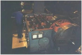 WIAP Umbau Walzendrehmaschine WDK 850: Bild 9.1: Das Getriebe an der Maschine hatte auch Getriebestufen, welche nicht mehr funkti