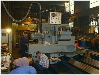 WIAP Umbau Walzendrehmaschine WDK 850: Bild 13.2: Fertige Maschine beim Endkunden.