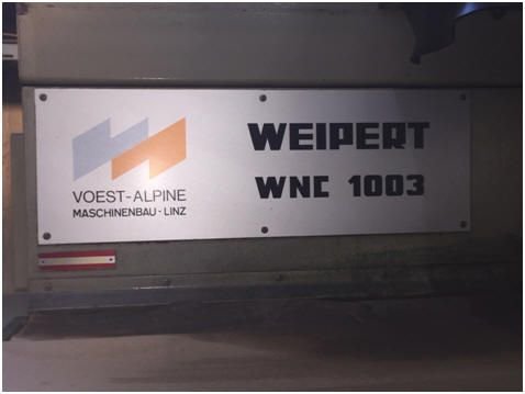 WIAP Service Weippert CNC-Drehmaschine: Bild 2: Maschinen Schild