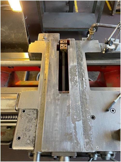 WIAP Service Weisser Senior: Bild 4.4: Geschabter Unterschlitten.