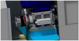Bild 14: Multi-Drehkopf mit Gewinde-Rollierkopf auf der Multifunktionsmaschine WIAP DM3S: Alle Baugruppen kommen zu 100