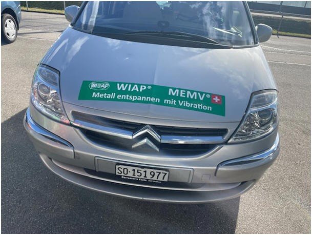 Citroën C8, Beschriftung Vorderseite