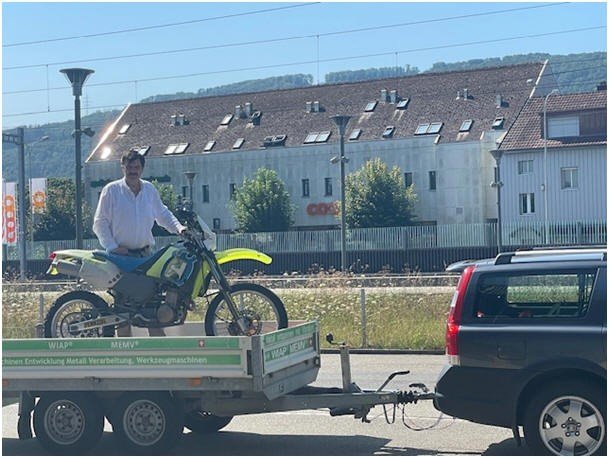 Anhänger SARIS ZW 3500, Gesamtgewicht 2000 kg, Nutzlast 1590 kg
