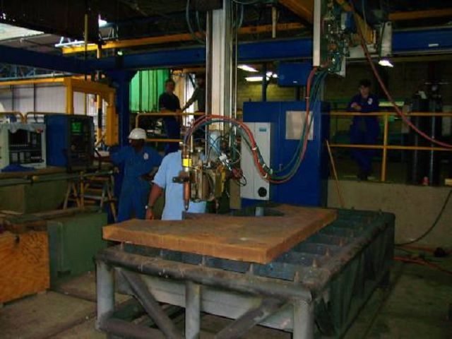 WIAP Umbau CNC-Brennschneidmaschine Angola, Bild 3