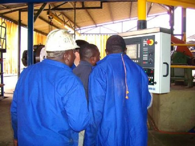WIAP Umbau CNC-Brennschneidmaschine Angola, Bild 5