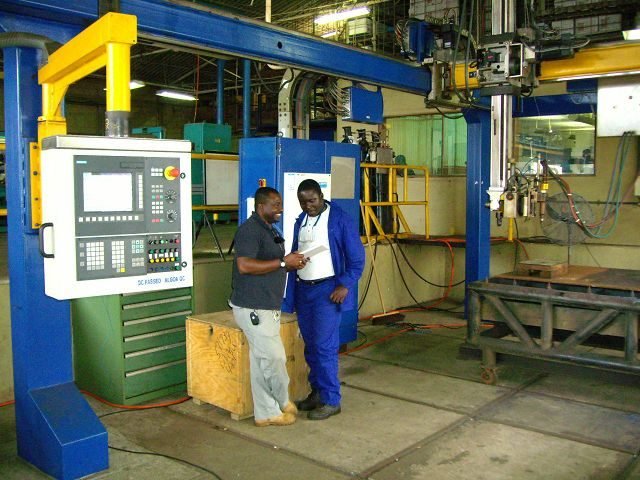 WIAP Umbau CNC-Brennschneidmaschine Angola, Bild 6