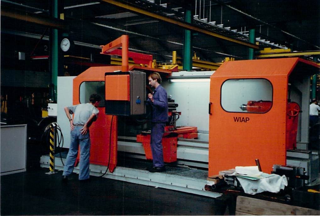 WIAP Umbau Radsatz-Drehmaschine Heid, Bild 1