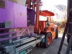 Wir entschieden im Dezember den Container Nr. 14 nach Vietnam zu liefern. Fräsmaschinen, 3 Drehmaschinen und eine Wiap C