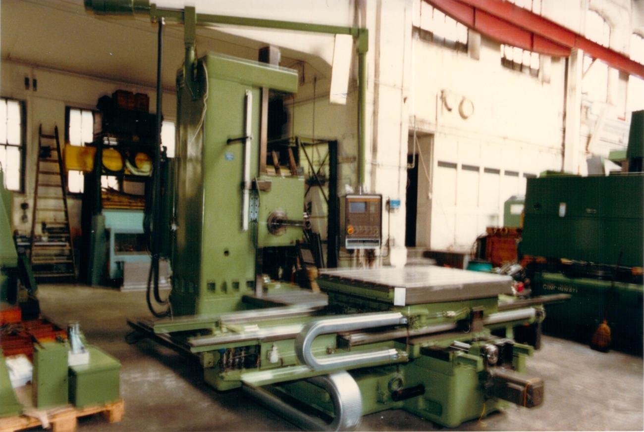 WIAP Umbau Wotan Bohrwerk: Eine neue solche Maschine mit dem hochpräzisen System des einstigen Wotan Bohrwerk Herstellers ist auch heute 